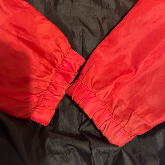 Active USA Red and Black Windbreaker with Hood - Picture 6 of 7